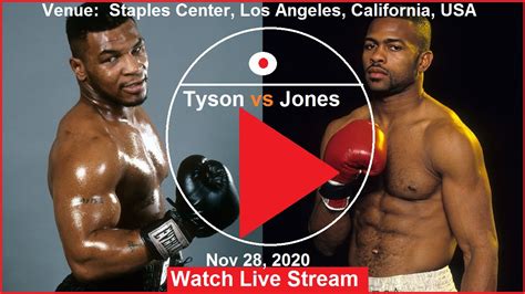 tyson vs jones what chanel|tyson vs jones fight time.